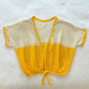 Vintage open knit top
